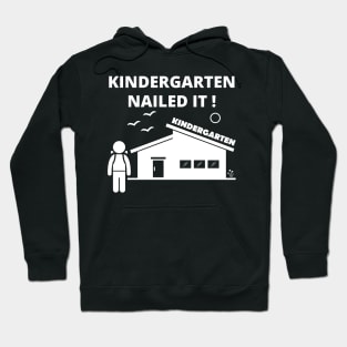 Graduation Class Of 2020 Boy Kindergarten Nailed It Hoodie